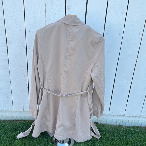 Love Tree Tan Belted Blazer - Picture 3 of 5